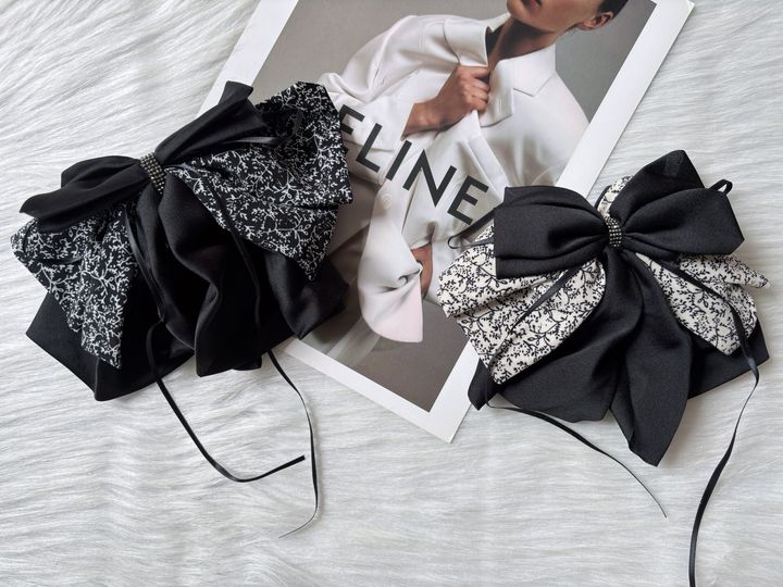 flowy ribbon claw clip (6cm)