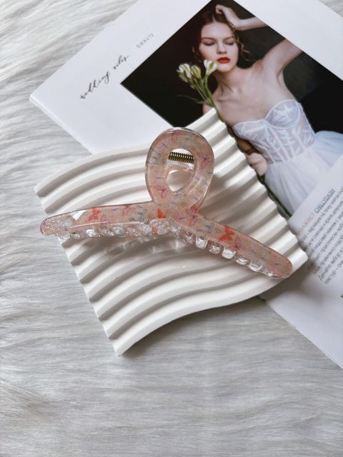 acrylic butterfly claw clip (13cm)