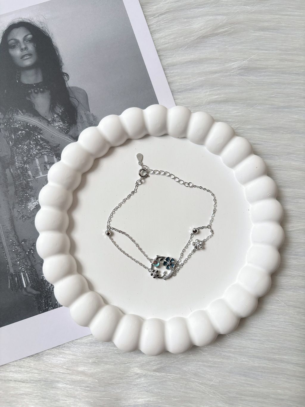 petals of serenity bracelet (925 Silver)