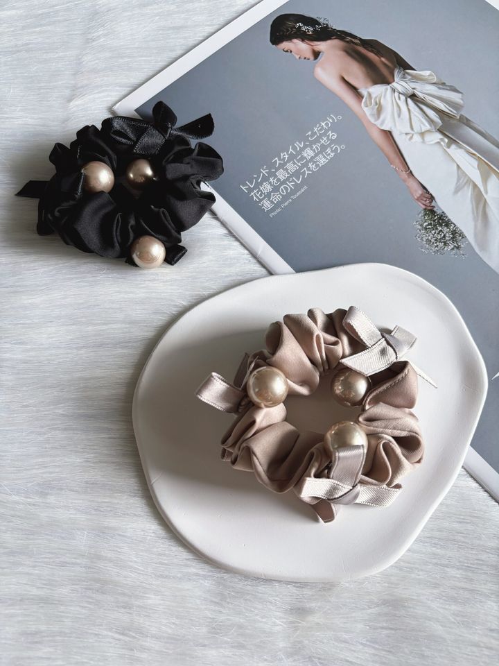 korean style scrunchy