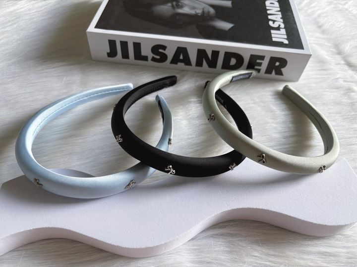 minimalist ribbon satin headband