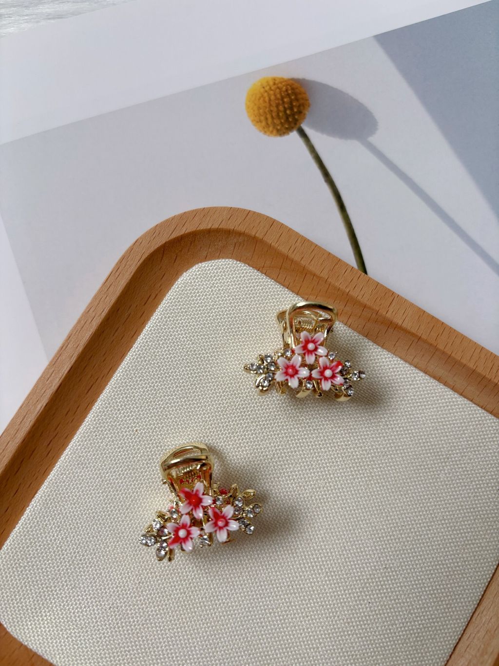 sweet flower claw clip (2.5cm)