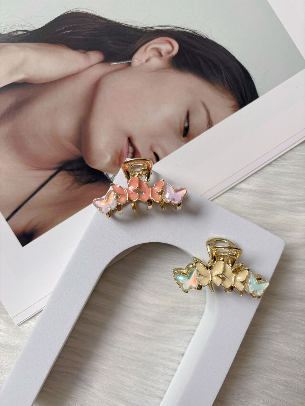 butterfly theme claw clip (4cm)