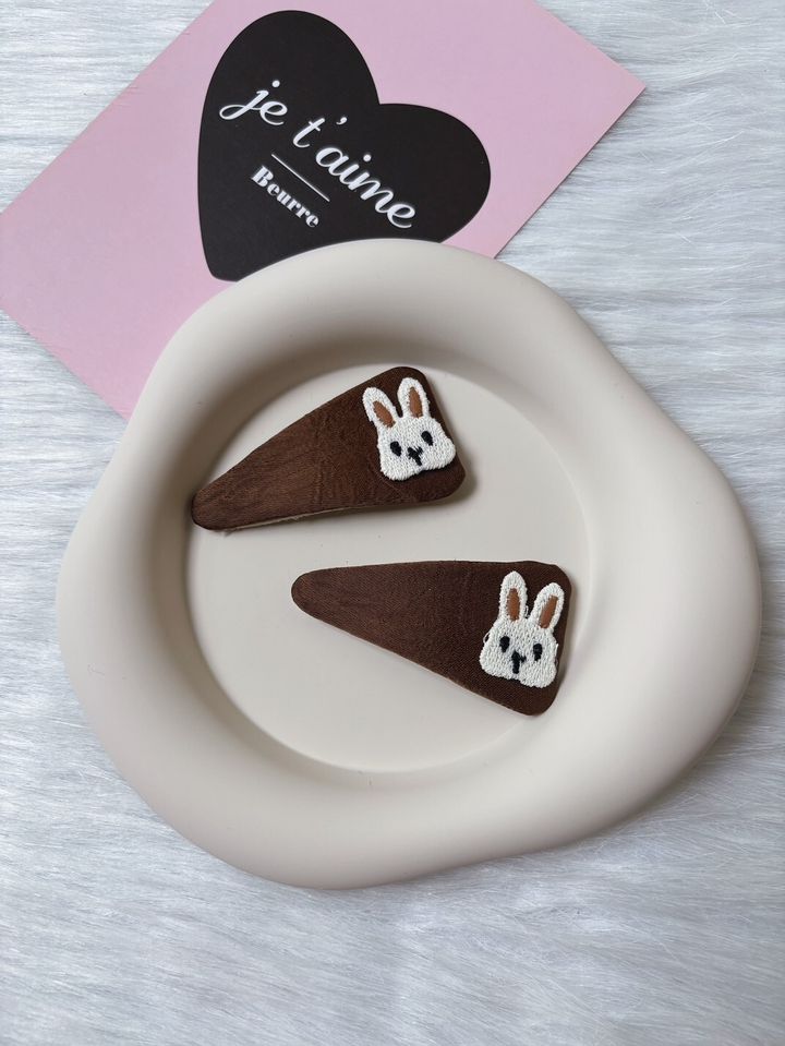 bunny them bb clip (1pair)