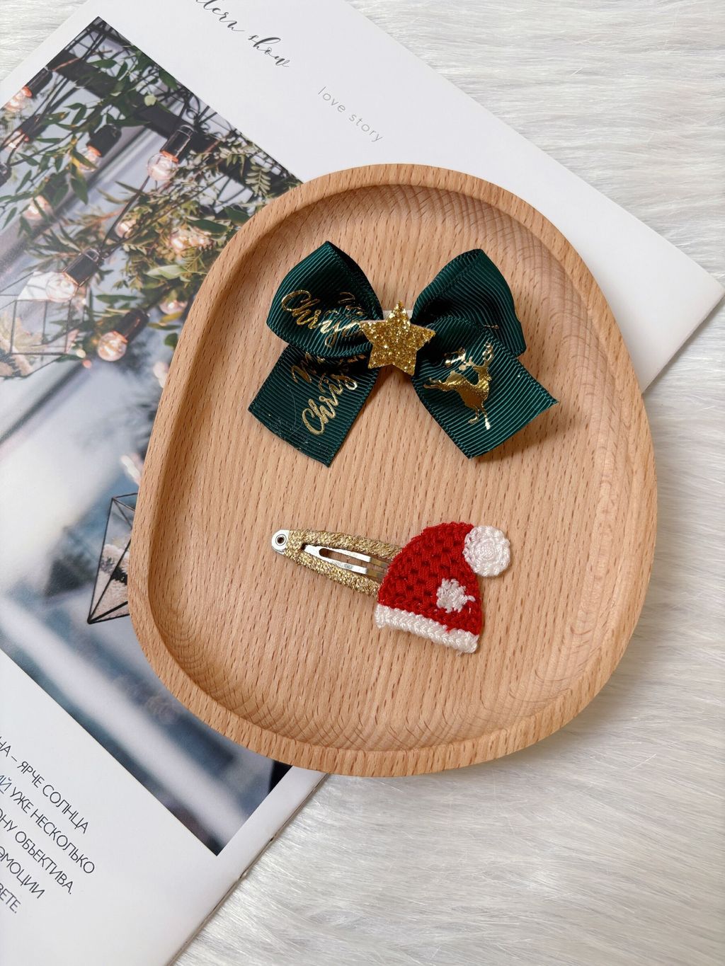 christmas theme mix clip (2 in 1 set)