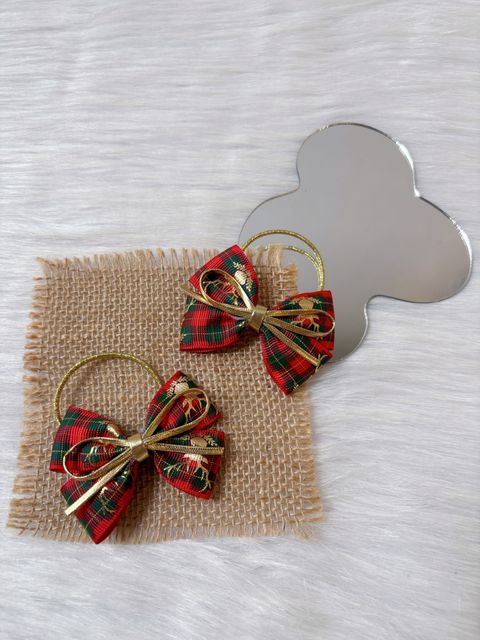 premium ribbon hair tie (1pair)