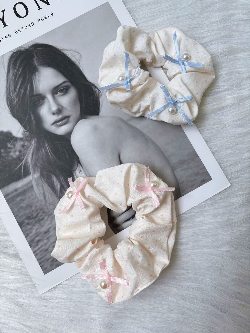 sweet ribbon scrunchy