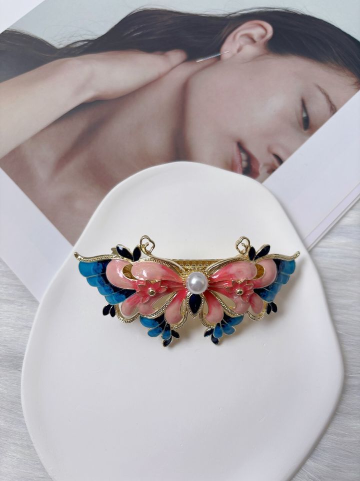 oriental butterfly spring clip (6cm)