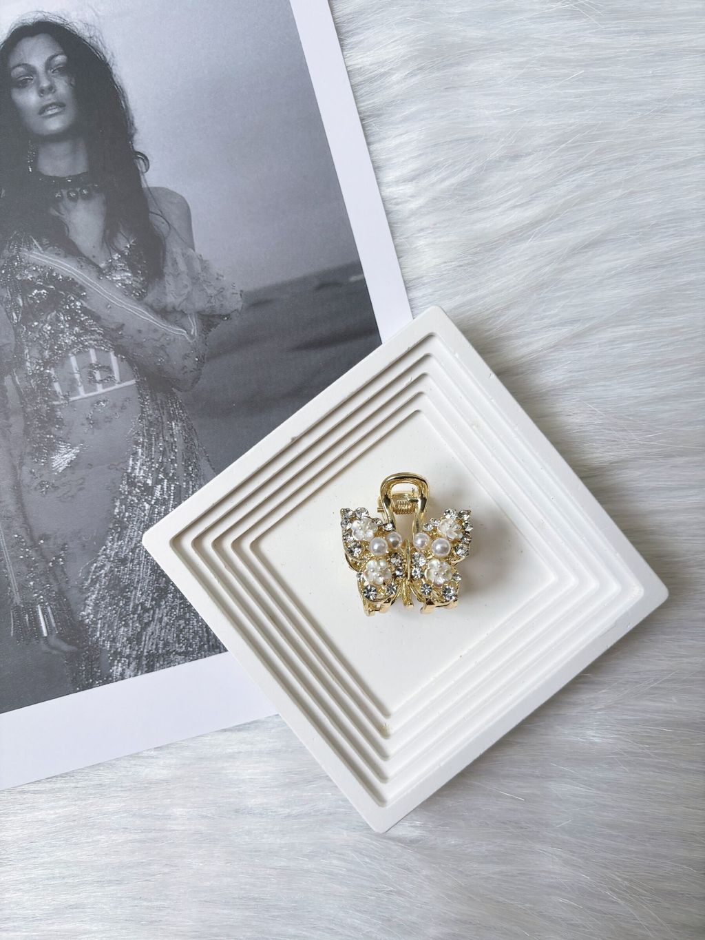 butterfly theme claw clip (2cm)