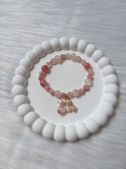 soft bloom crystal bracelet