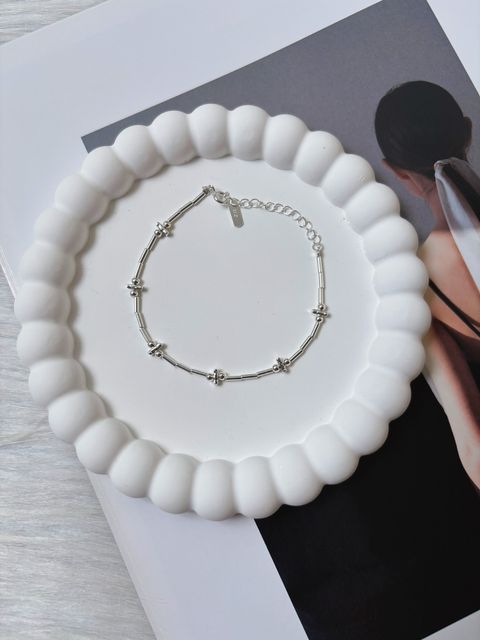 aria beadline bracelet (925 silver)