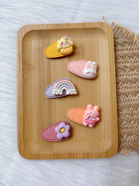 cute ornaments bb clip (5 in 1 set)
