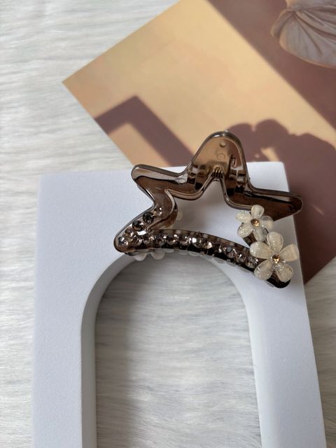 star theme acrylic claw clip (6cm)