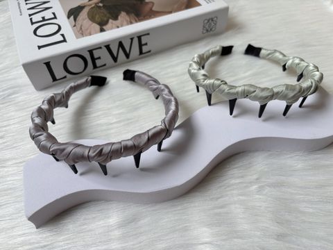 minimalist satin headband