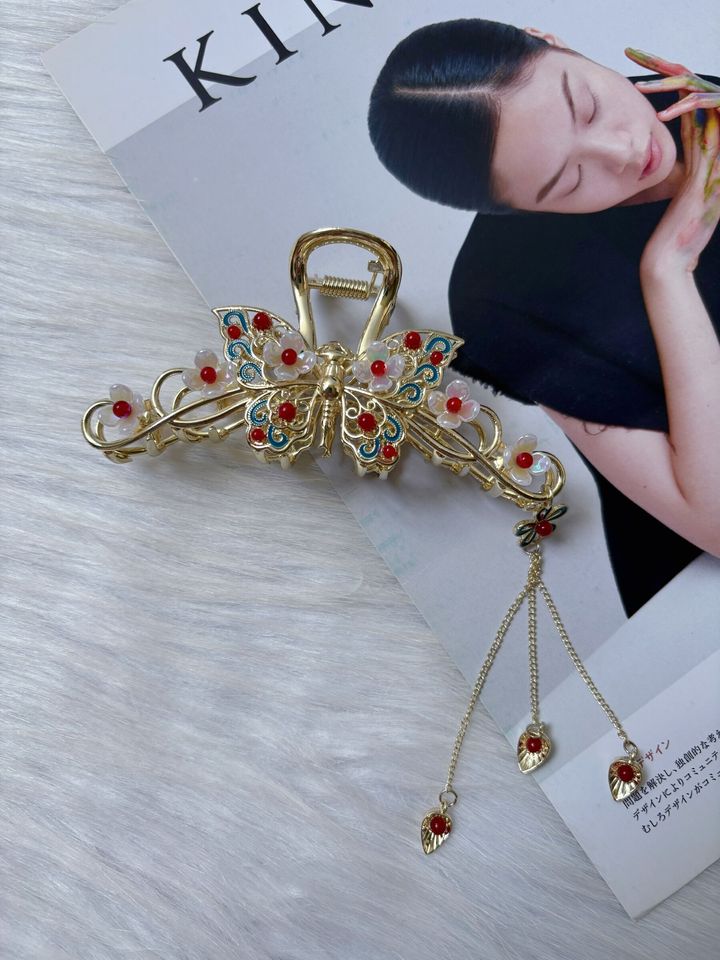 oriental butterfly claw clip (11.5cm)