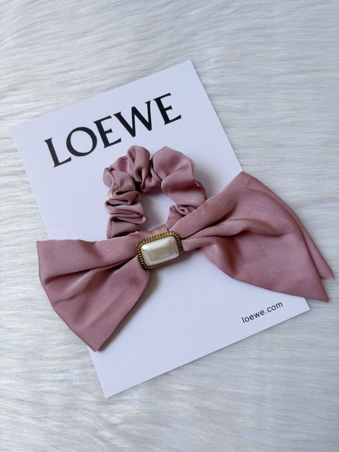 premium satin ribbon scrunchy