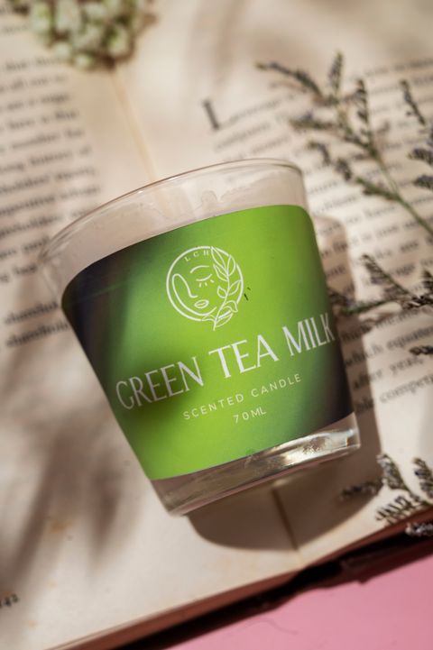 Green Tea Milk Candle 3