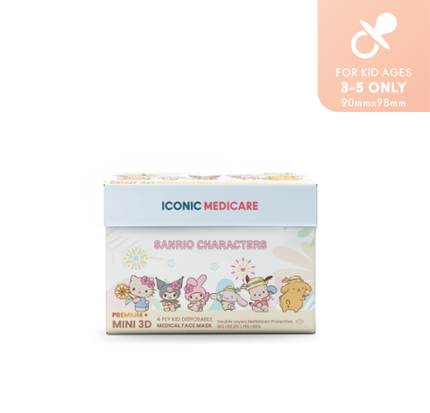 3D Mini Face Mask (3+yrs) – Iconic Medicare
