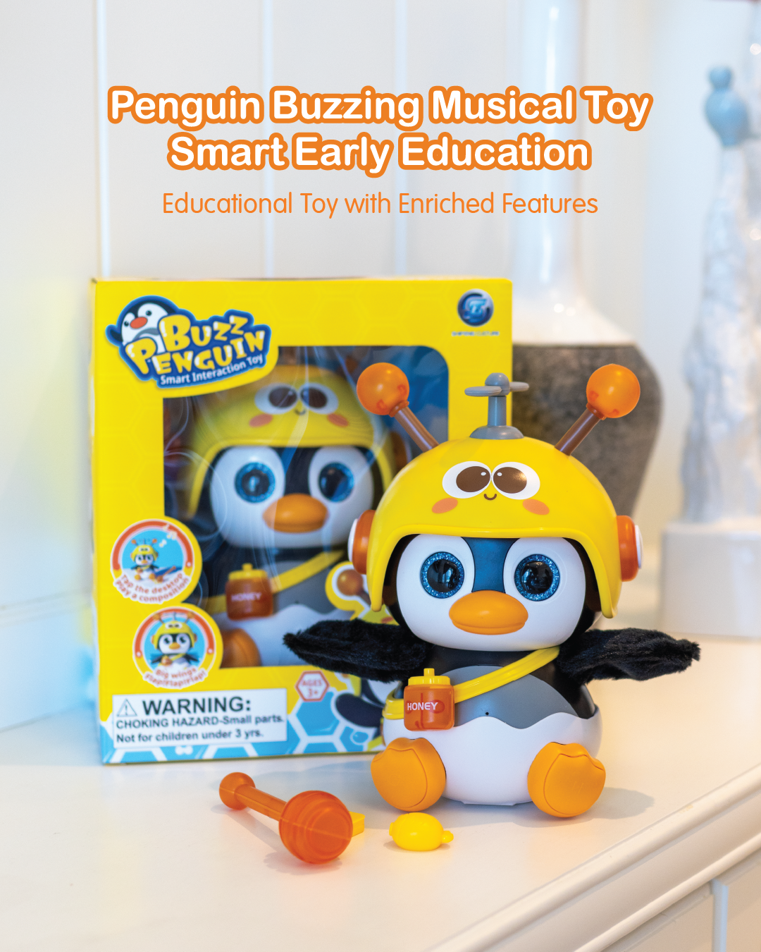 Penguin Buzzing Toy-01