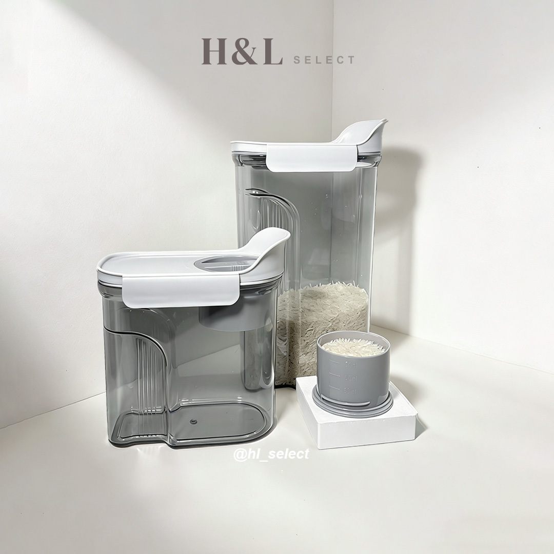 A0433隱藏量杯旋扣米桶