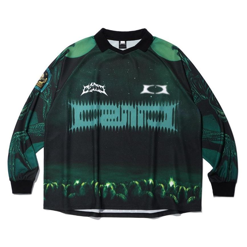 ◆24AW CRITIC X ALIEN EGG ALIEN RACING JERSEY◆ CRITIC X ALIEN EGG 外星人賽車長袖T恤– Hunna Wunna