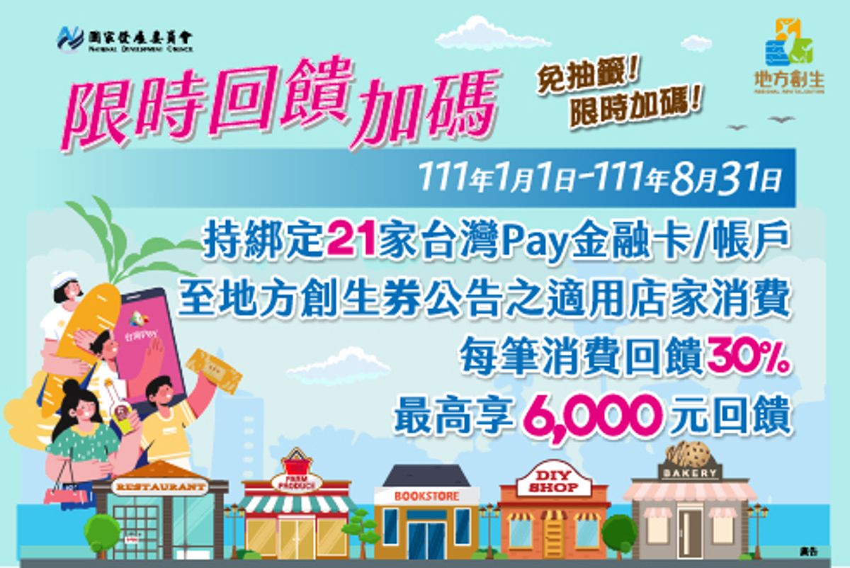 台灣pay限時優惠