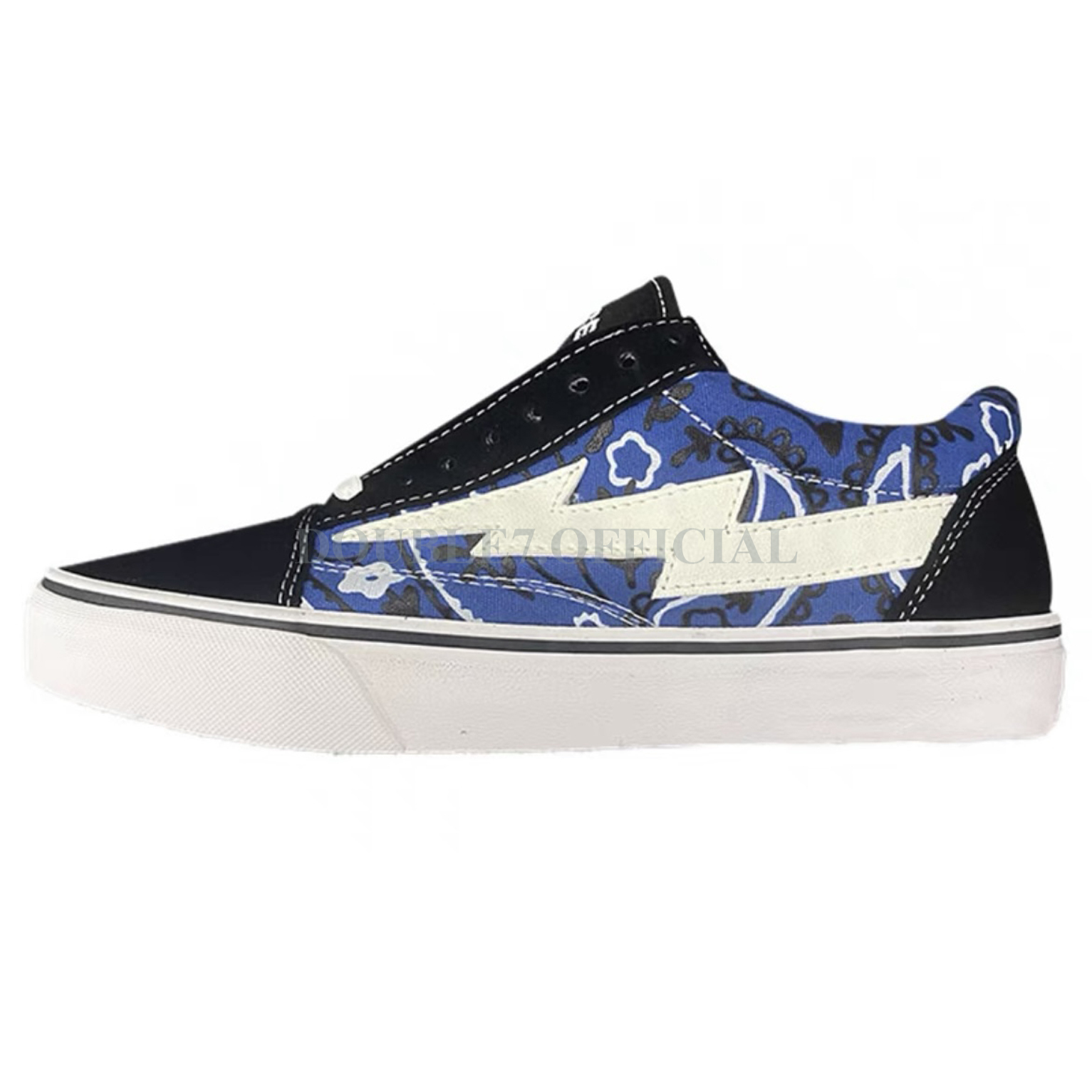 revenge x storm vans blue bandana