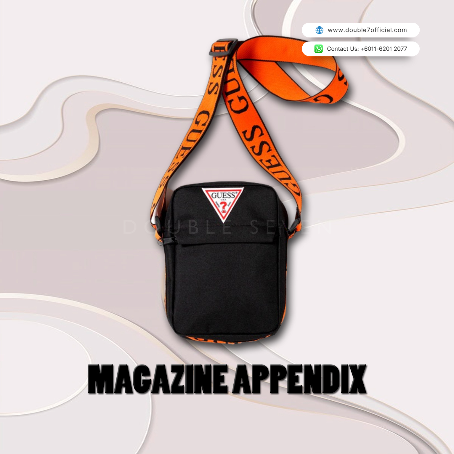 authentic guess sling bag