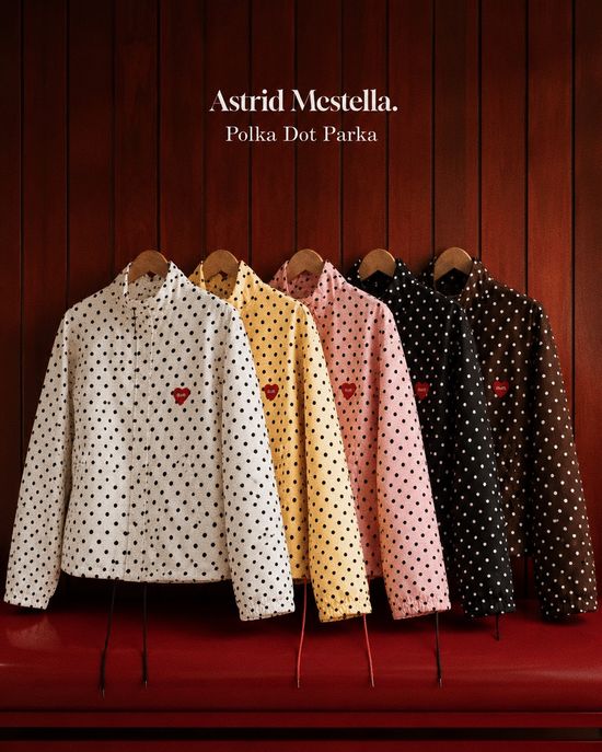 Polka Dot Parka | Astrid Mcstella.