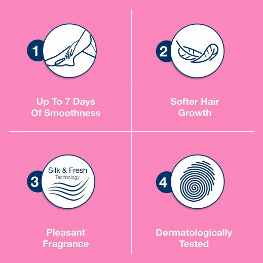 Veet Silky Fresh™ In Shower Hair Removal Cream - Normal Skin - 150ml - Wellcome Pharmacy