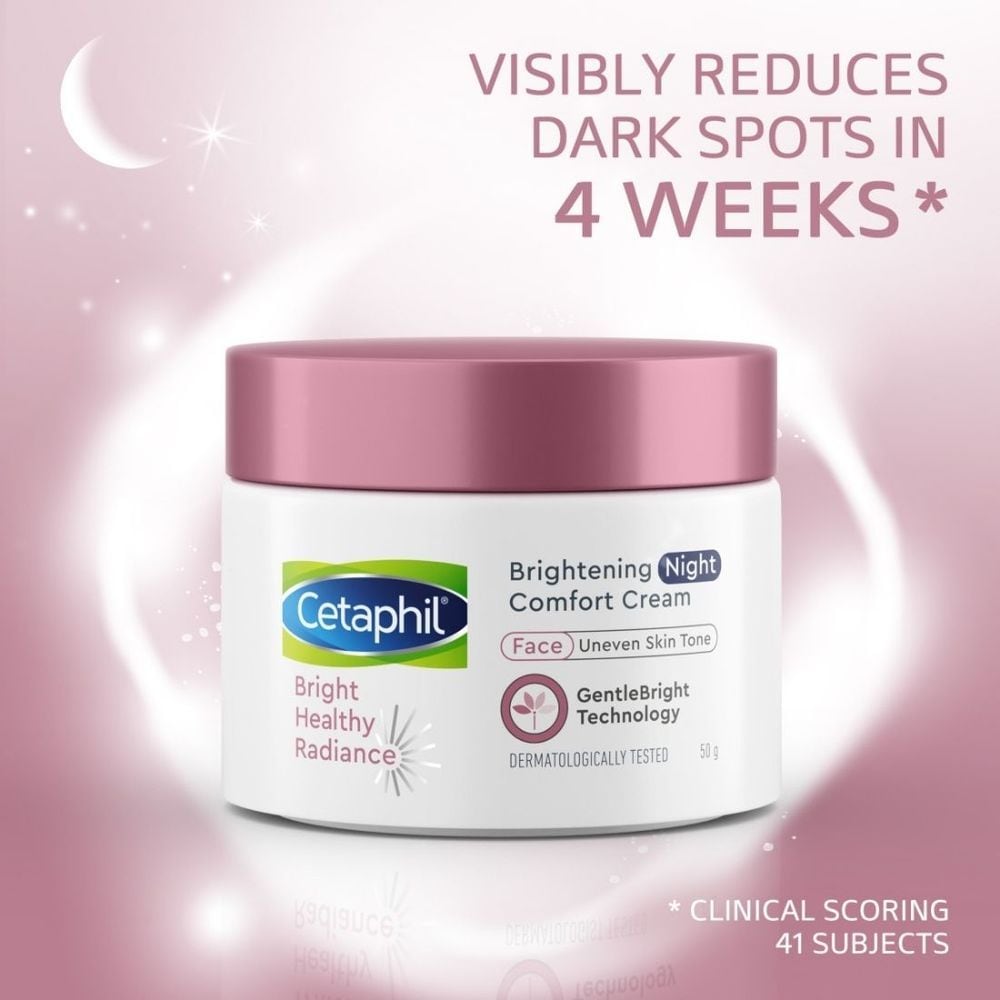 Cetaphil Bright Healthy Radiance Brightening Night Comfort Cream - 50g - Wellcome Pharmacy