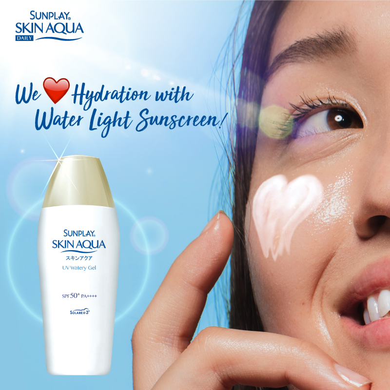 Sunplay Skin Aqua UV Watery Gel SPF50 PA++++ - 80g - Wellcome Pharmacy