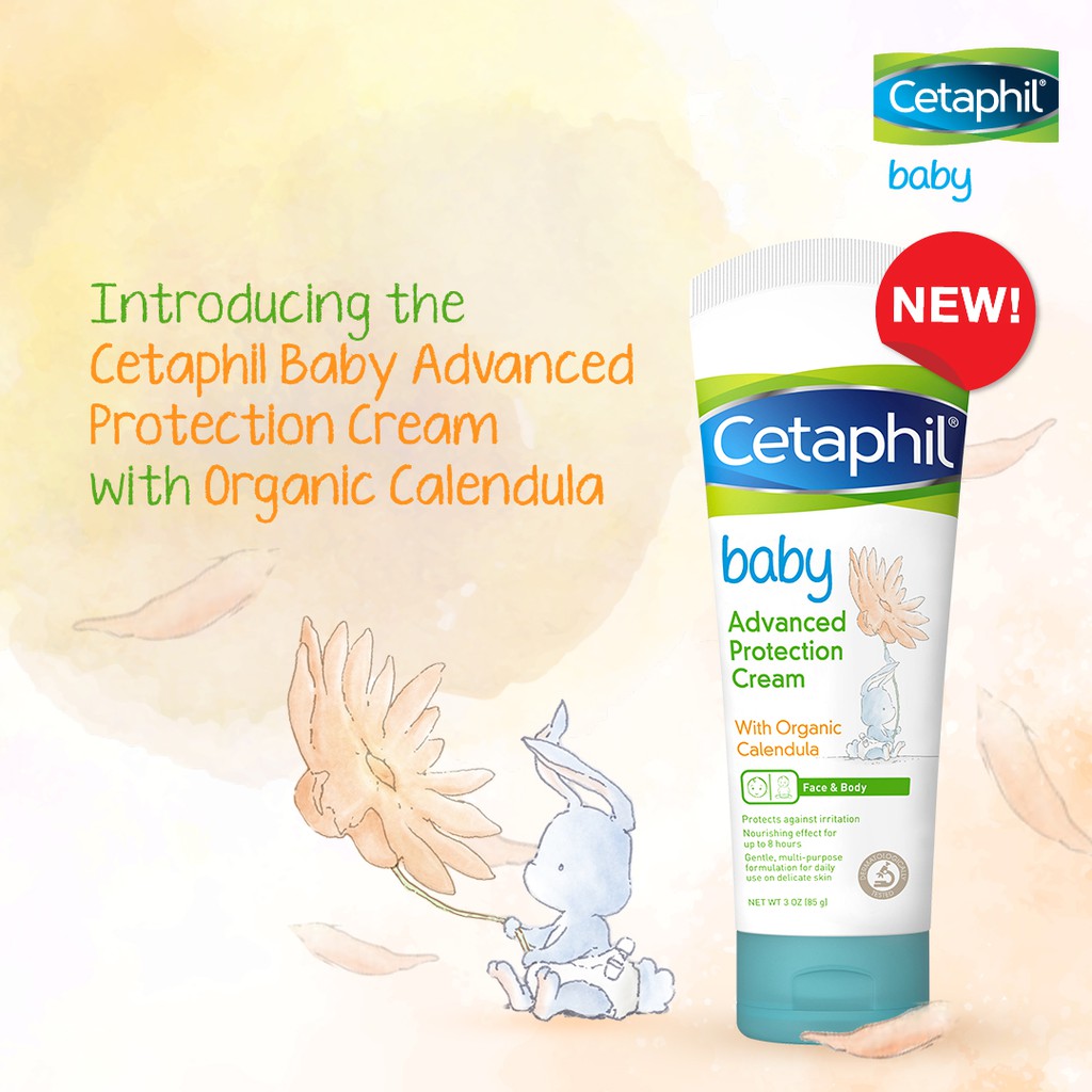 Cetaphil Baby Advanced Protection Cream with Organic Calendula - 85g - We