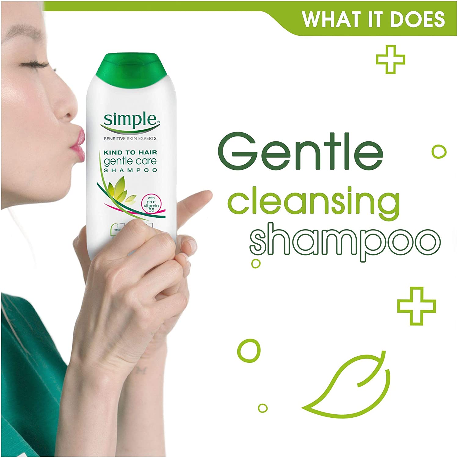 Simple Kind to Hair Gentle Care Shampoo - 200ml - Wellcome Pharmacy