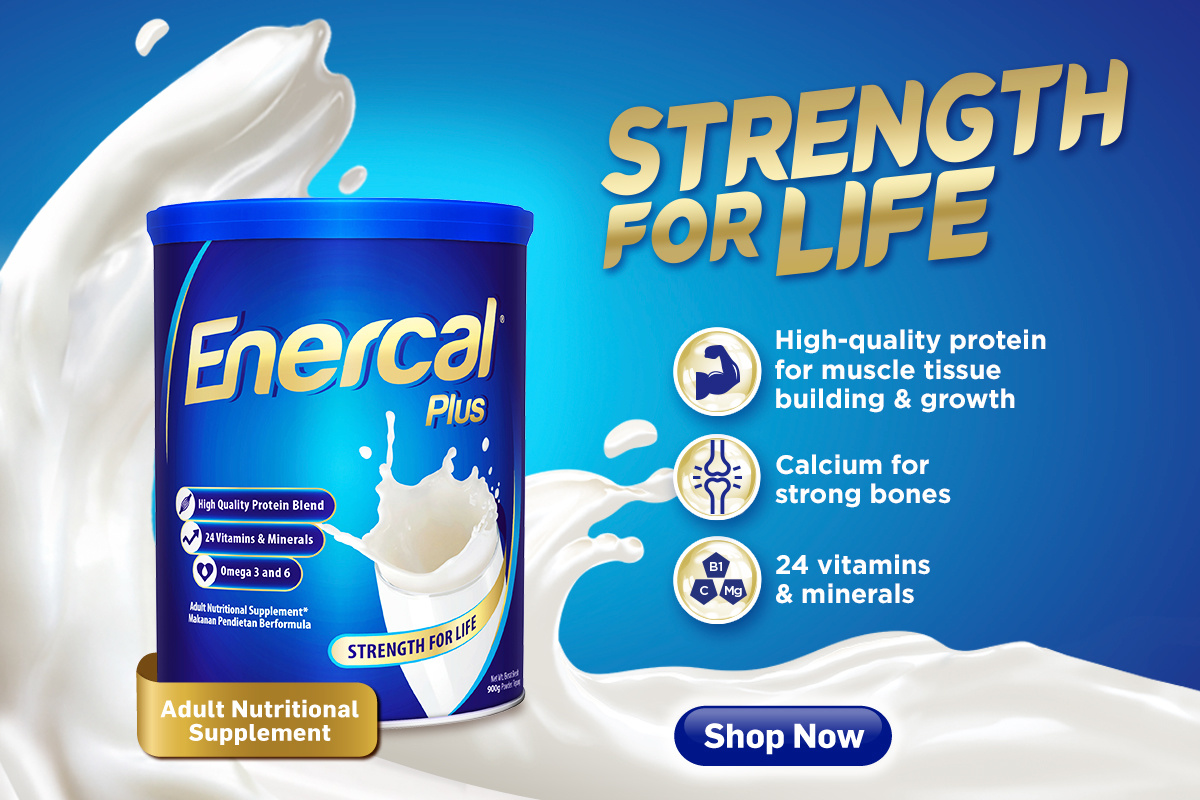 Enercal® Plus Milk Powder for Adult & Elderly - Wellcome Pharmacy