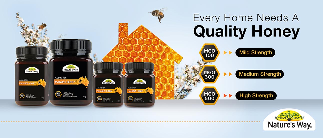 Nature's Way Australian Manuka Honey MGO 100 - Wellcome Pharmacy