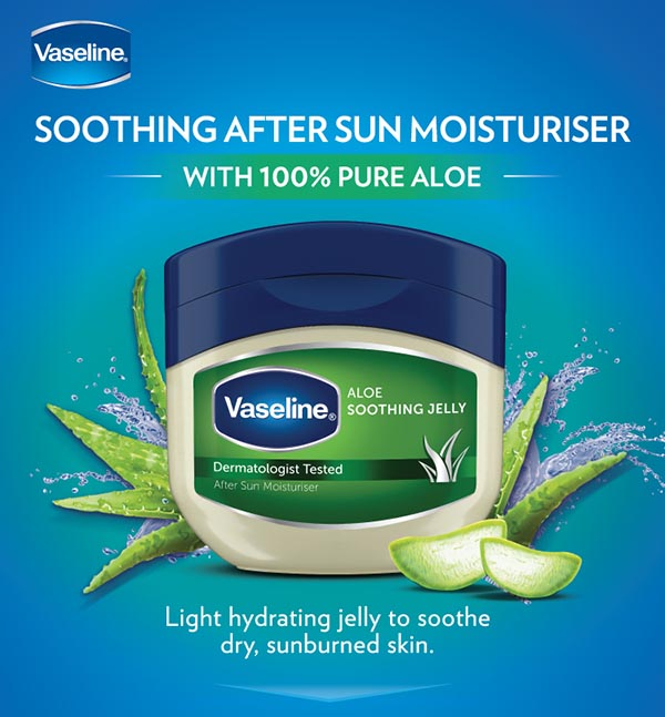 Vaseline Aloe Soothing Jelly - Wellcome Pharmacy