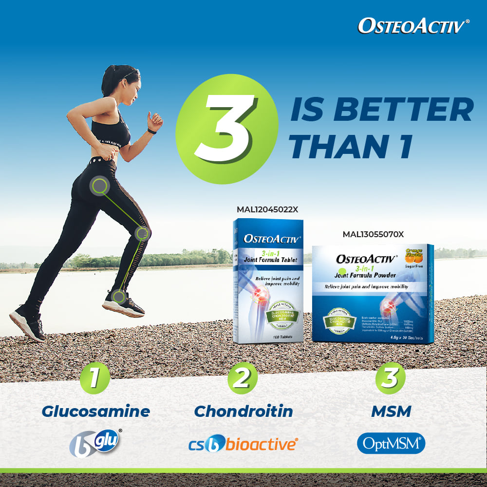 Winwa Osteoactiv 3-in-1 Joint Formula Powder - Wellcome Pharmacy