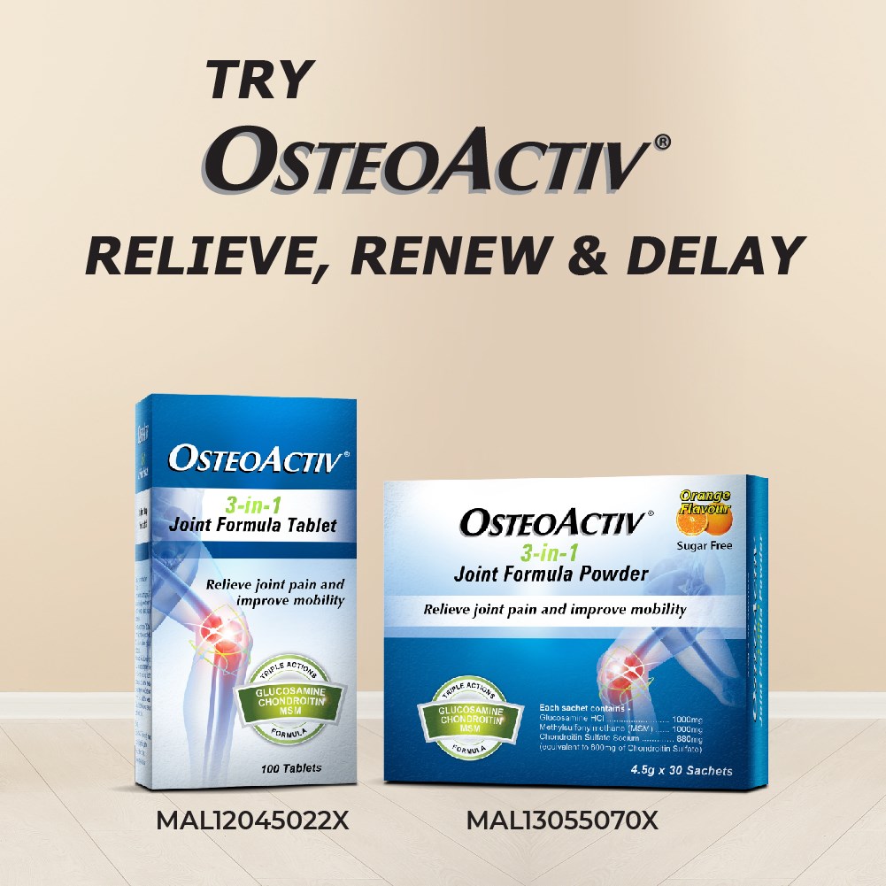 Winwa Osteoactiv 3-in-1 Joint Formula - Wellcome Pharmacy