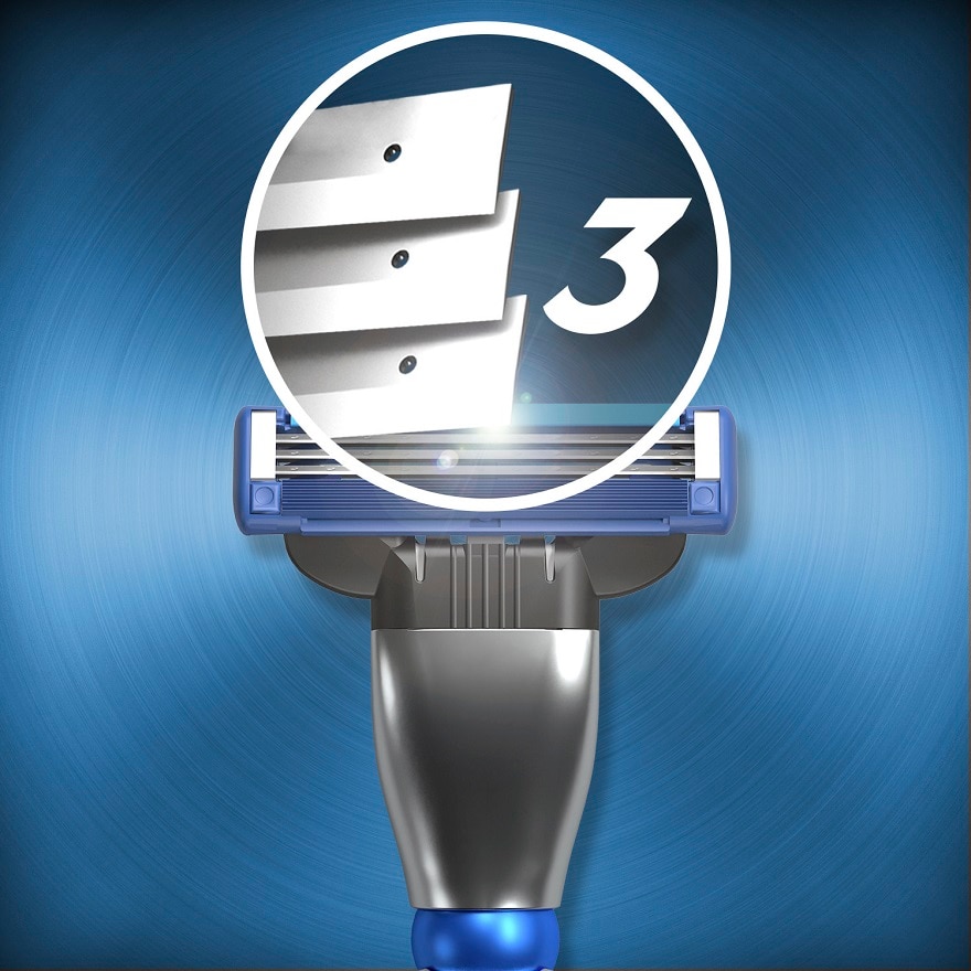 Gillette Mach3 Turbo Razor - Wellcome Pharmacy Gillette Mach3 Turbo Razor - Wellcome Pharmacy