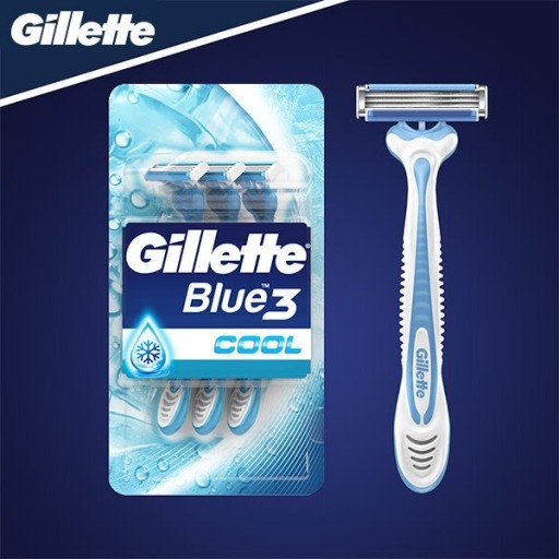 Gillette Blue3 Cool Disposable Razors - 8's - Wellcome Pharmacy Gillette Blue3 Cool Disposable Razors - 8's - Wellcome Pharmacy