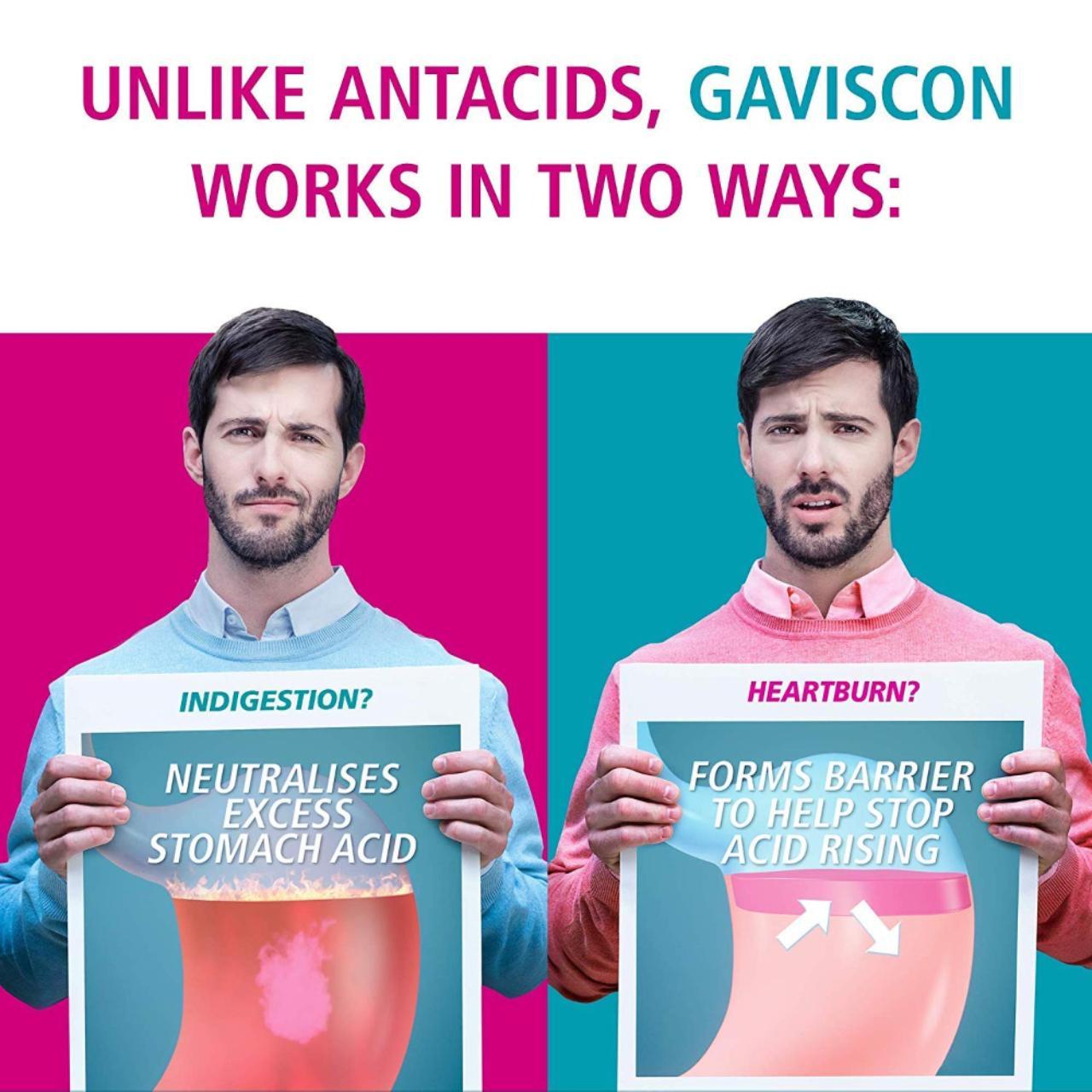 Gaviscon Double Action Tablet  - 16's - Wellcome Pharmacy