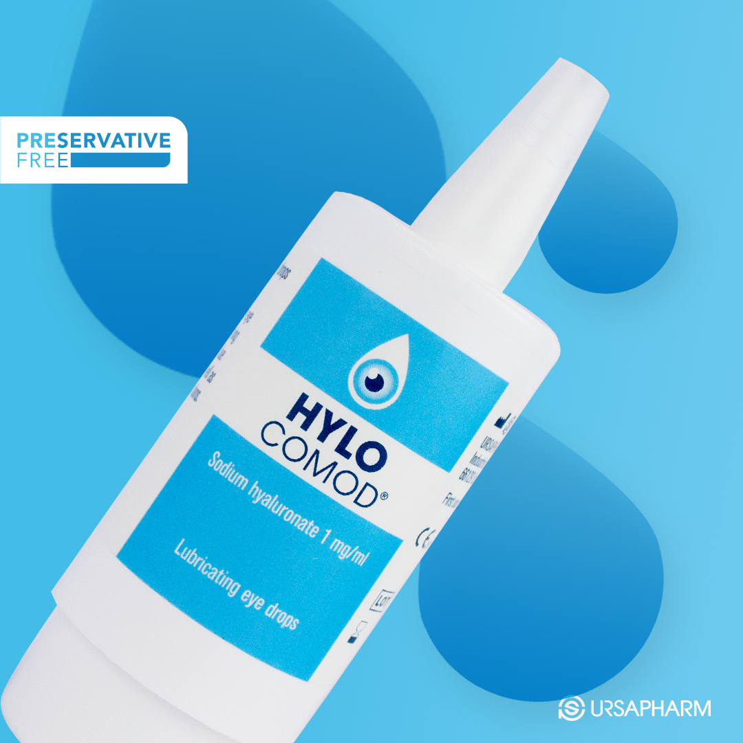 HYLO COMOD® Lubricating Eye Drops - 10ml - Wellcome Pharmacy