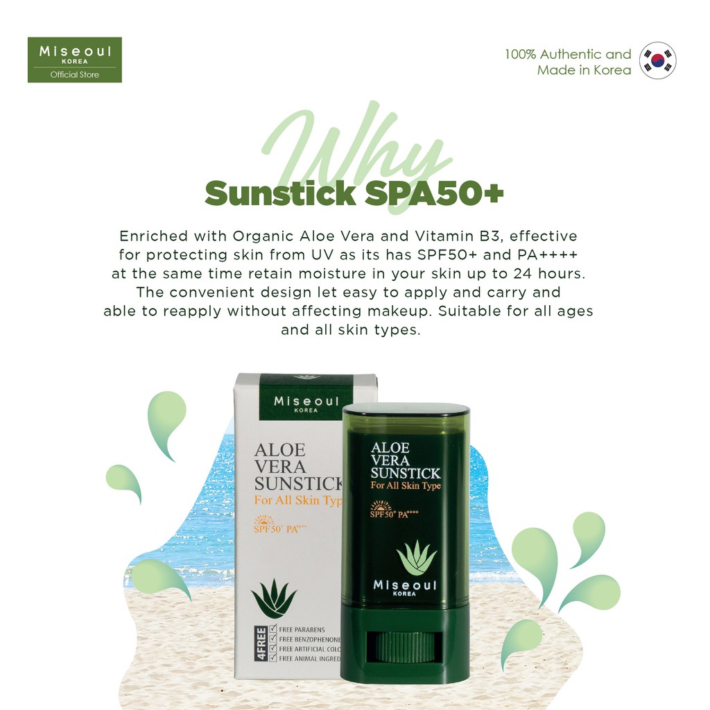 Aloe Vera Sunstick SPF50 1