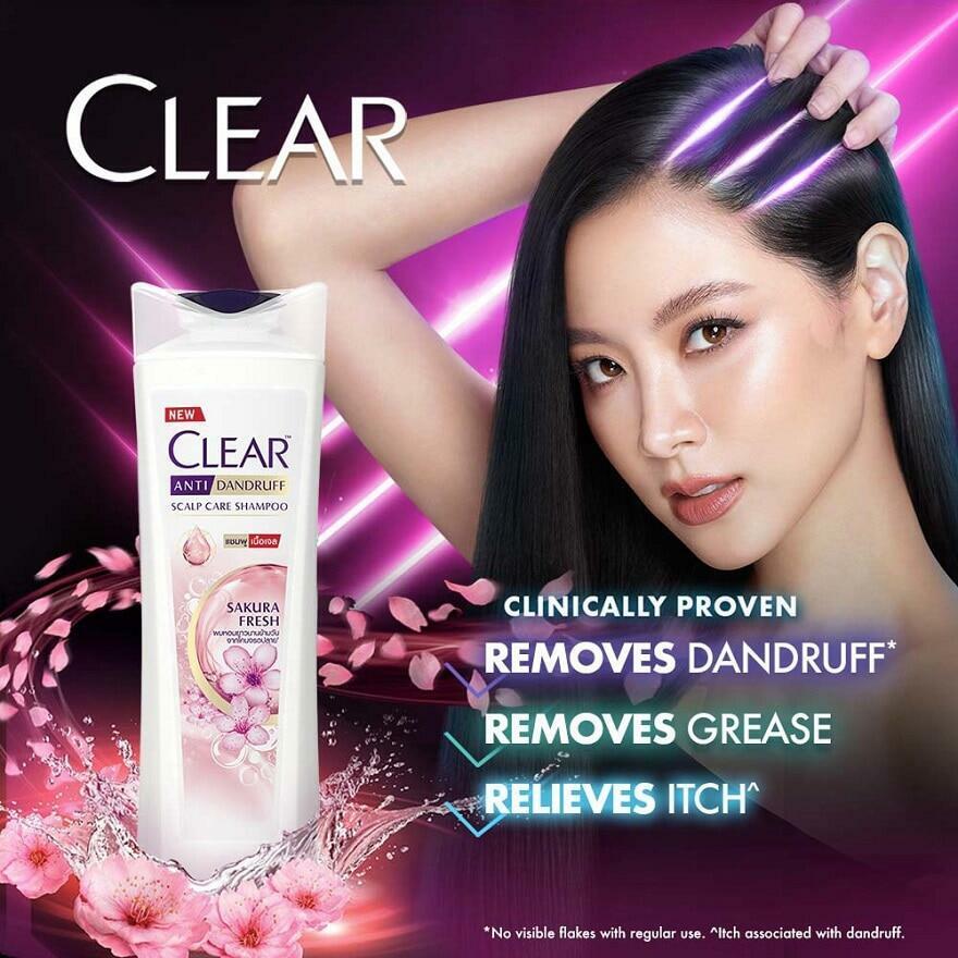 Clear Women Sakura Fresh Anti-Dandruff Scalp Care Shampoo - 330ml –  Wellcome Pharmacy
