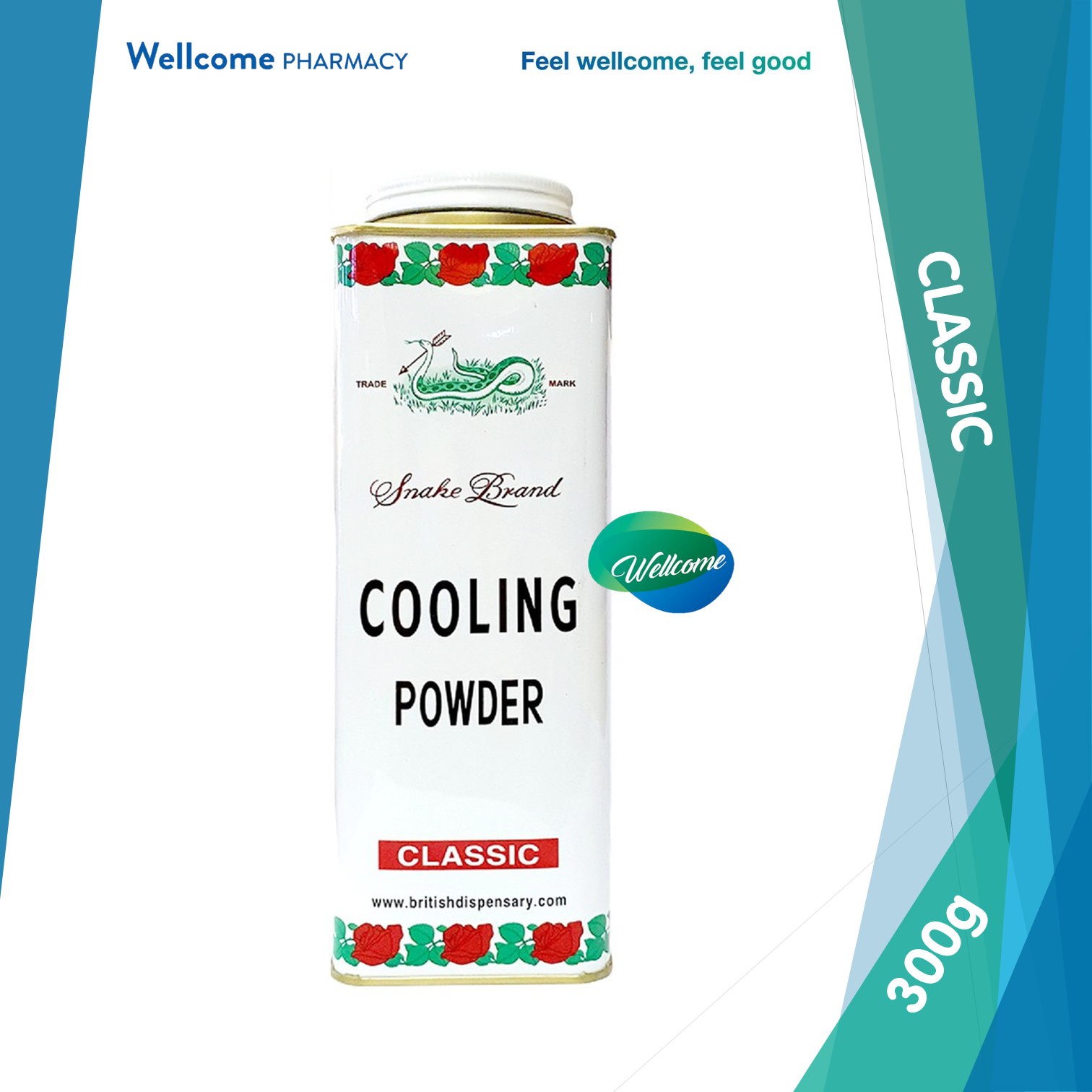 Snake Brand Cooling Powder Classic - 300g.png