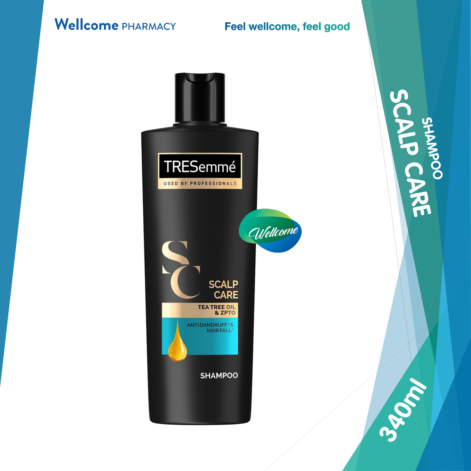 Tresemme Scalp Care Shampoo - 340ml.png