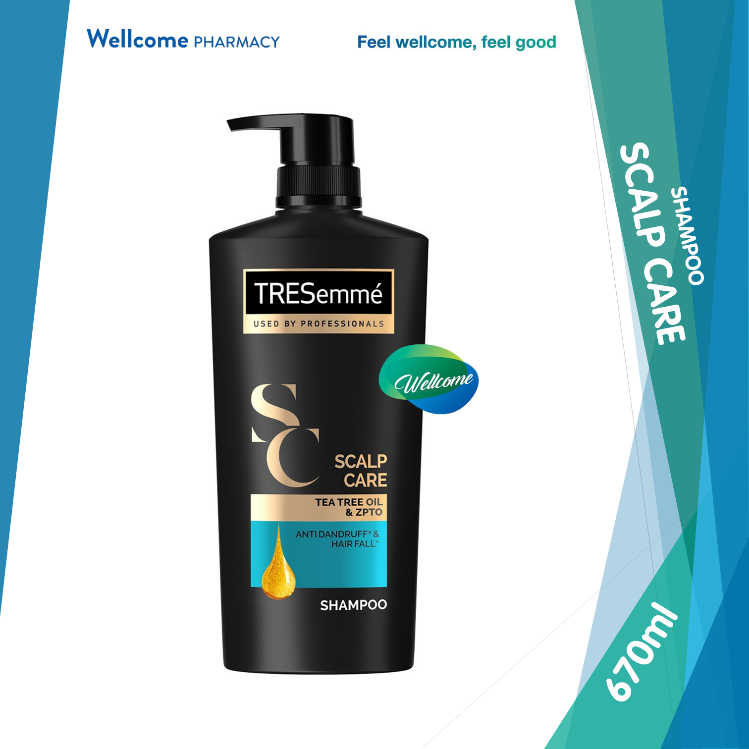 Tresemme Scalp Care Shampoo - 670ml.png