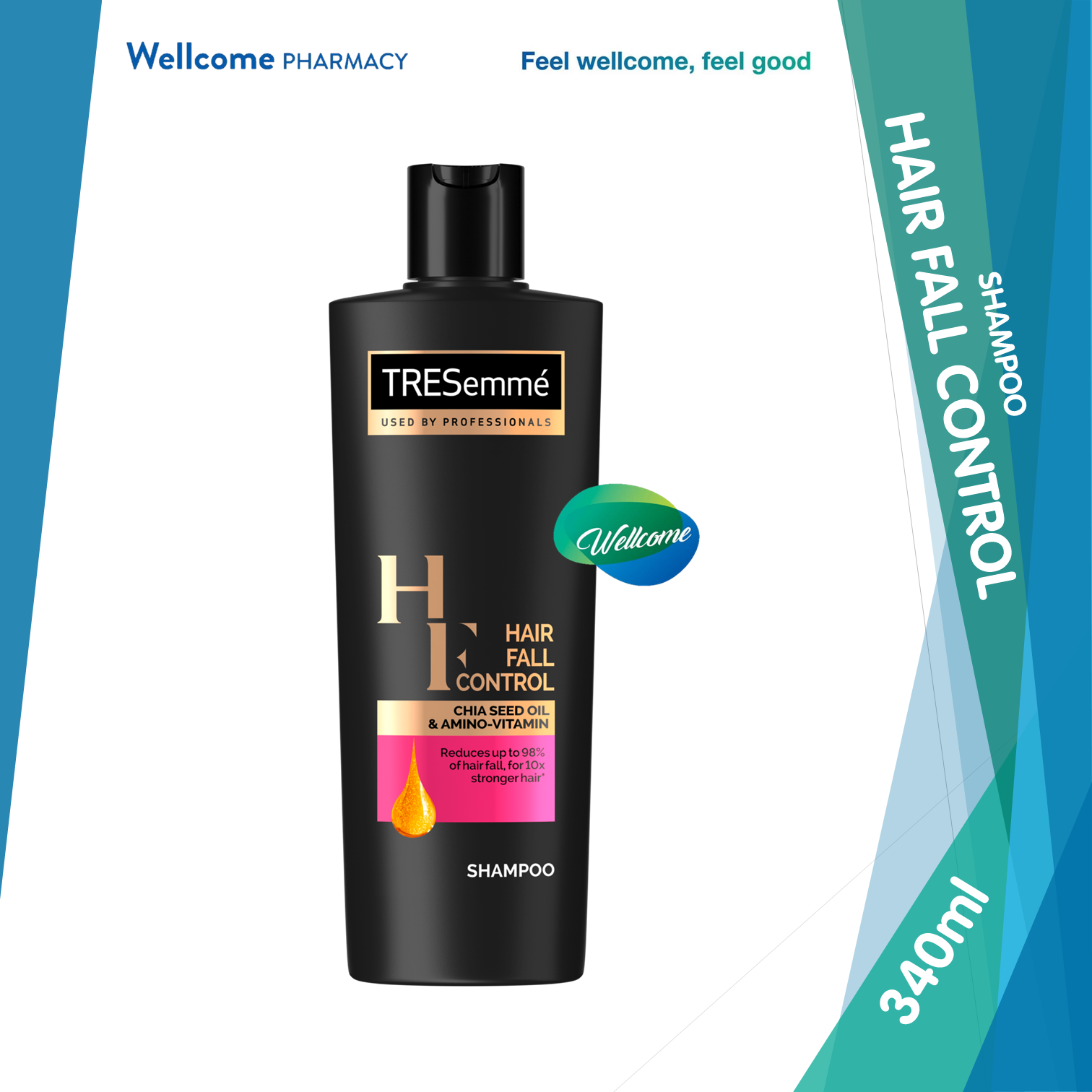 Tresemme Hair Fall Control Shampoo - 340ml.png