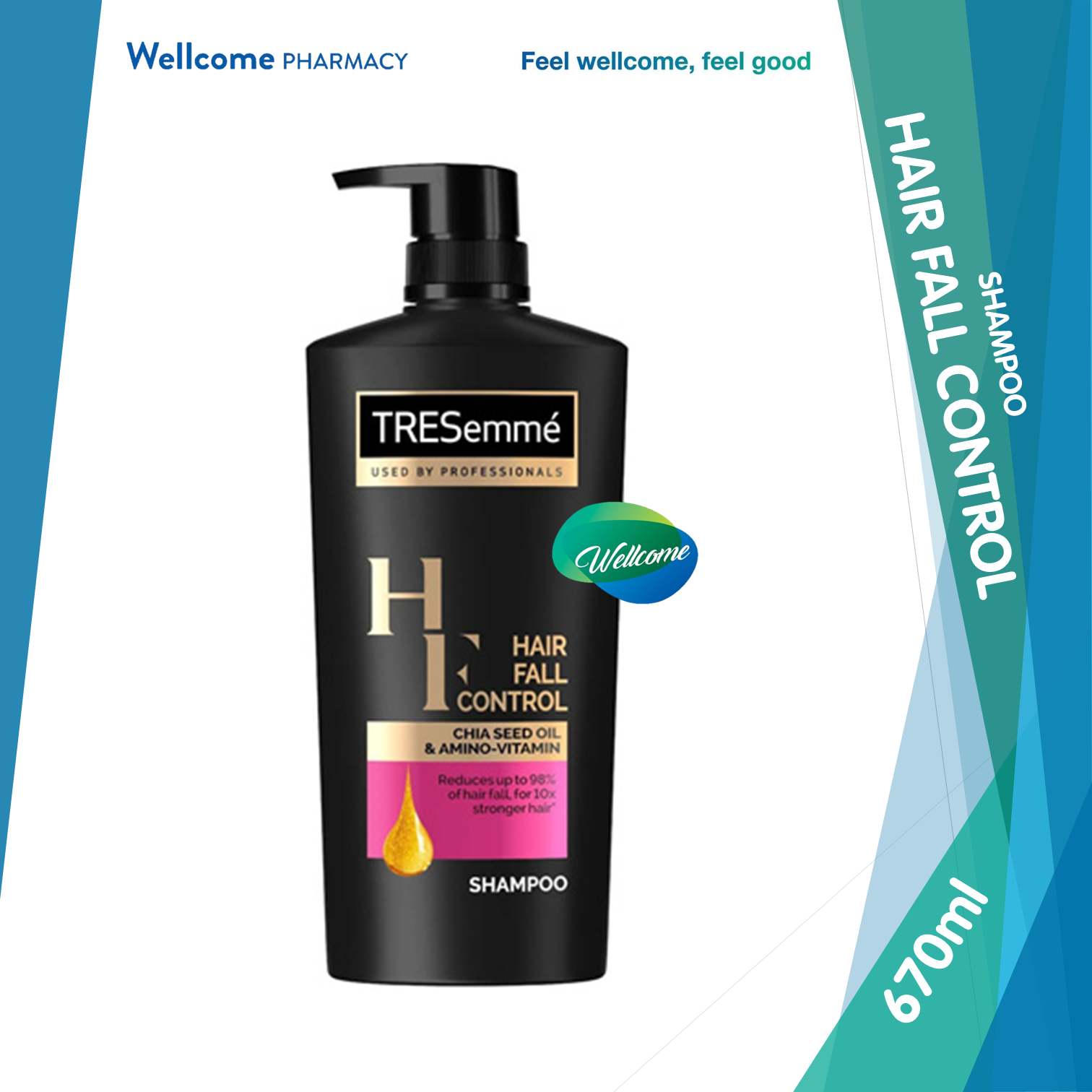 Tresemme Hair Fall Control Shampoo - 670ml.png